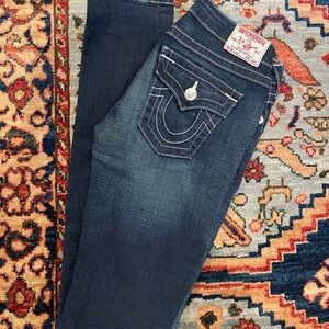 True Religion Women’s Jeans with Signature White Stitching